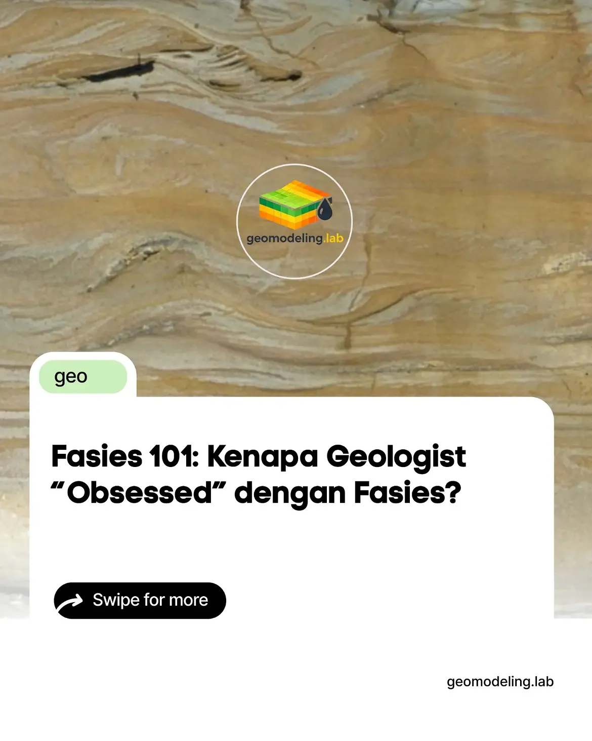 Ilustrasi facies pada batuan